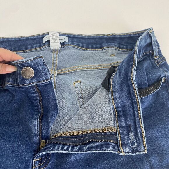 LANE BRYANT Women’s Mid Rise Wide Leg Jeans Size 22 XL  Blue‎ Stretch Comfort - Picture 14 of 15